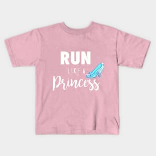 Run Like a Princess Kids T-Shirt